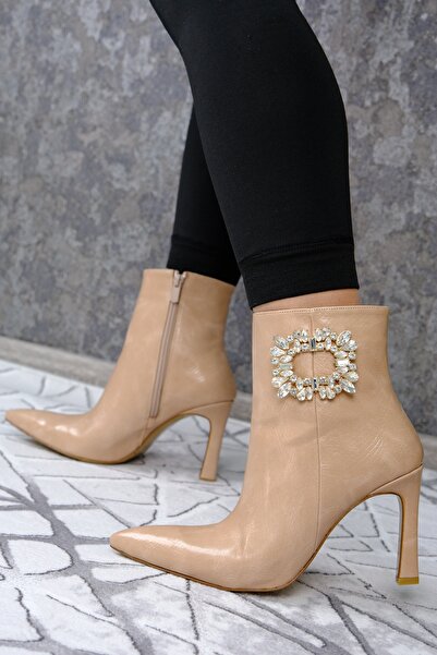 Milano Jewel kadın bot ayakkabı hakiki deri