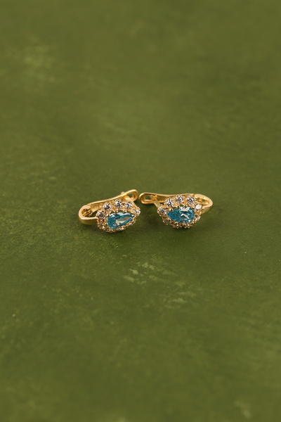 Çgk Çiğdem Gürel Kuyumculuk Çocuk Altın Küpe