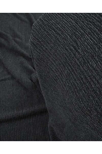 Kumaş Parça Темно-сірий джерсі з ворсинками (ширина 150 см x довжина 130 см)