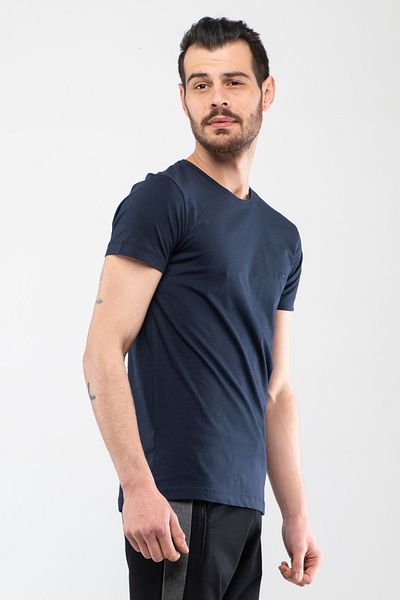 Slazenger Ανδρικό μπλουζάκι Navy Blue Sander