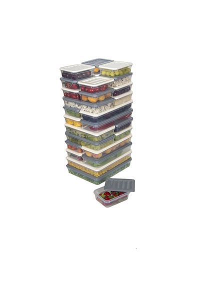 VİZYON Refrigerator Icebox Organizer Storage Container Microwave Container (Message for Color)