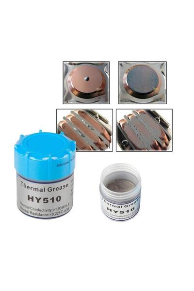Temiz Pazar HY 510 Termal Macun 10G 1.93W/m-k - Cpu Gpu Ps4 Ps3 Pc Soğutma Macunu Pastası - Silikon Gres -10gr