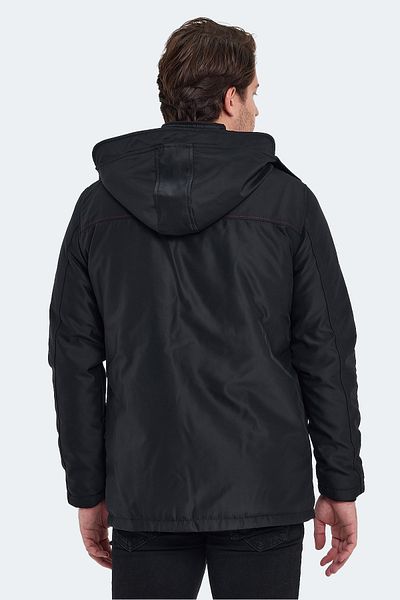 Slazenger Hold Black Men's Coat - St21Je007-500S Model