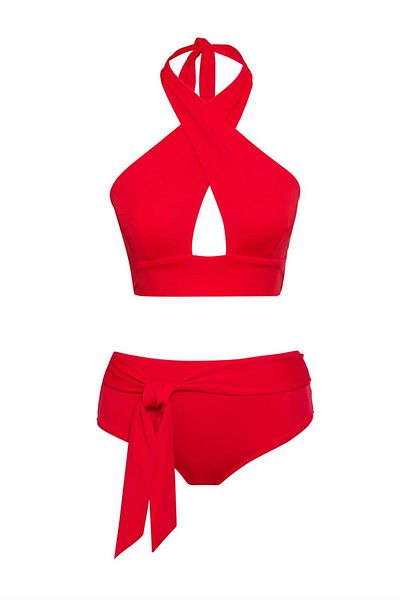 SAILOR moda Cross-Bikini-Set