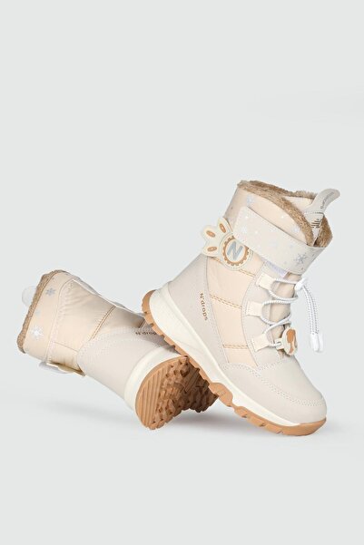 N'drops N'Drops014 Fur Smart Lacing Girl Snow Boots