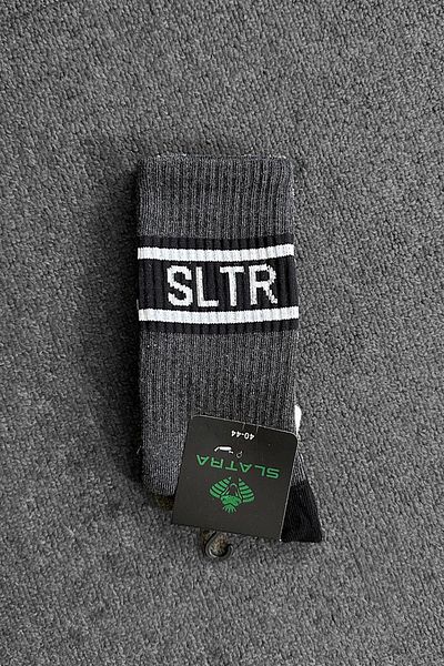 Slatra Чорапи с надпис Smoke SLTR