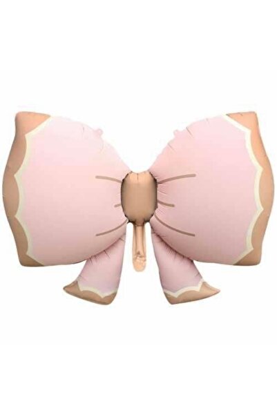 Genel Markalar Retro Pembe Fiyonk Folyo Balon 92*58,5 cm