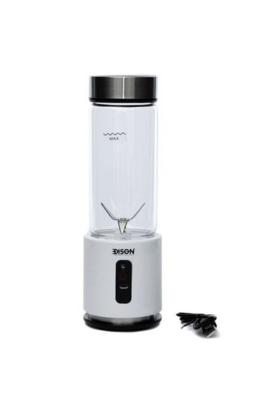 Edison Portable Blender, 350 ml, 100 Watt - White