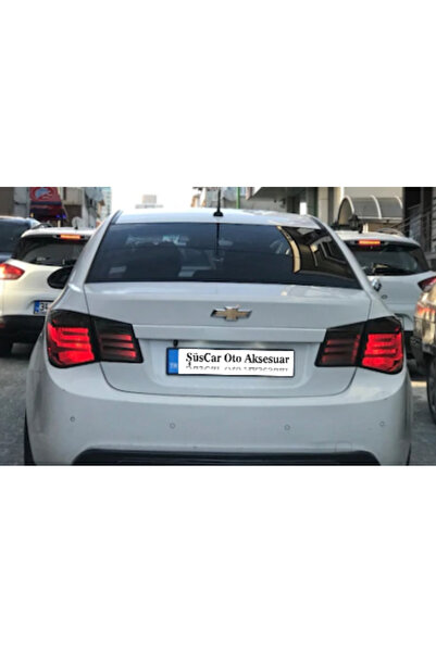 ŞüsCarOto Chevrolet Cruze 2008-2016 Uyumlu Bagaj Üstü Spoiler Bagaj Çıtası Parlak Beyaz