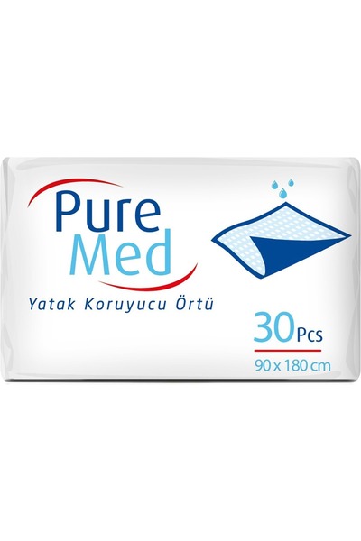 Puremed Patient Mattress Protector 90*180cm 180 Pieces (6Pk*30)