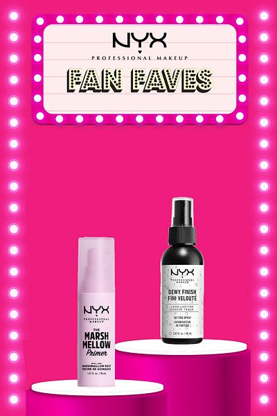 NYX Professional Makeup Makeup Setting Spray - Dewy -  02&The Marshmellow Smoothing Primer