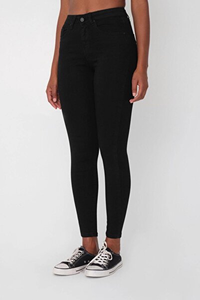 Addax Skinny Jean kalhoty s vysokým pasem Pn5400 - H8h10