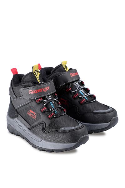 Slazenger Kenzıe Boy's Boots Μαύρο / Κόκκινο