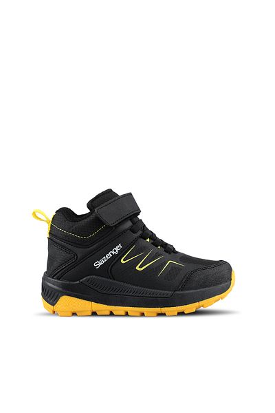 Slazenger Kenton I унисекс детски ботуши черно/жълто