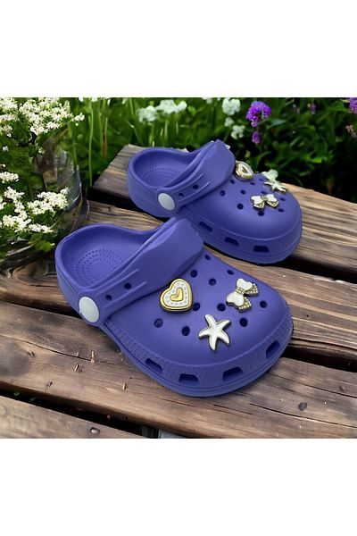 Hızlı Al Baby Girl Stone Sandals Slippers. Baby Girl Stone Cros Slippers.