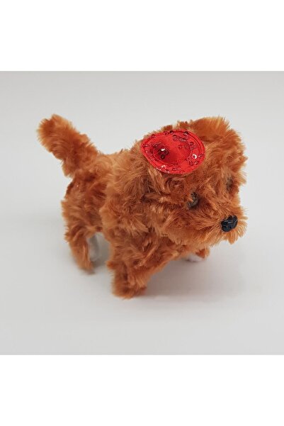TİVENS Oyuncak Yürüyen Havlayan Pilli Peluş Köpek