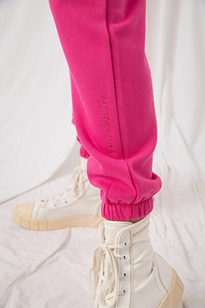 gothamvibes Γυναικείο Jogger Fuchsia Φούτερ