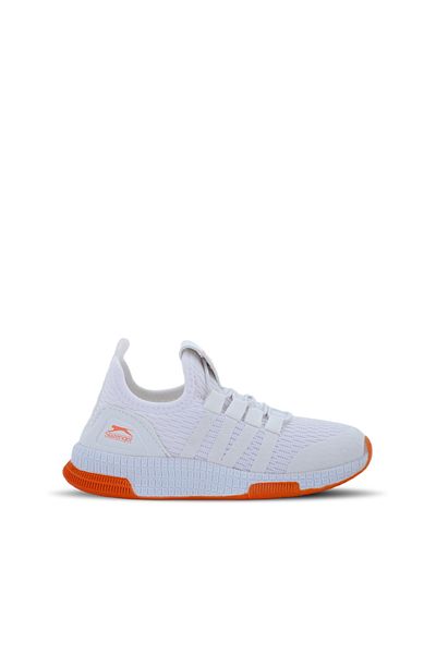 Slazenger Ebba I Sneaker Pantofi Copii Alb / Portocaliu
