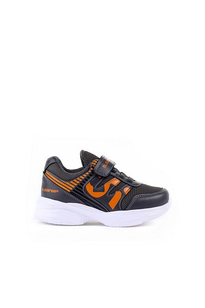 Slazenger Pantofi King Boy Sneaker Gri închis / Portocaliu
