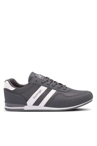 Slazenger Omega Sneaker Men's Shoes Dark Gray / White