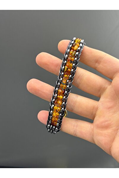 MİHMANDAR Drop Amber Bracelet