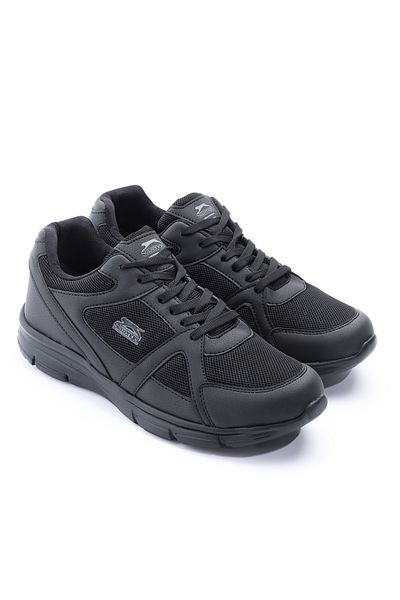 Slazenger Pera Plus Size Men's Sneaker Shoes Black / Black