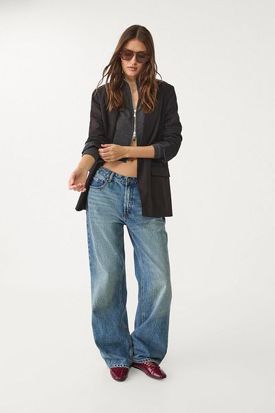 Stradivarius Flowing open blazer