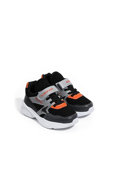 Slazenger Pantofi Kuntı pentru băieți Negru / Gri