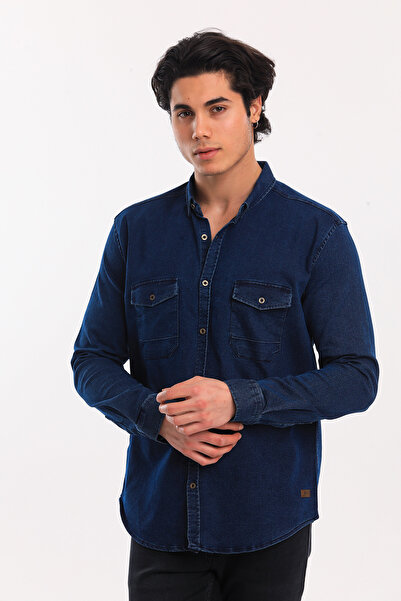 Slazenger Ανδρικό πουκάμισο Indigo Baak