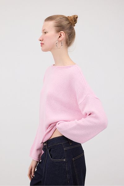 Addax Boat Neck Knitwear Sweater K10237-A5