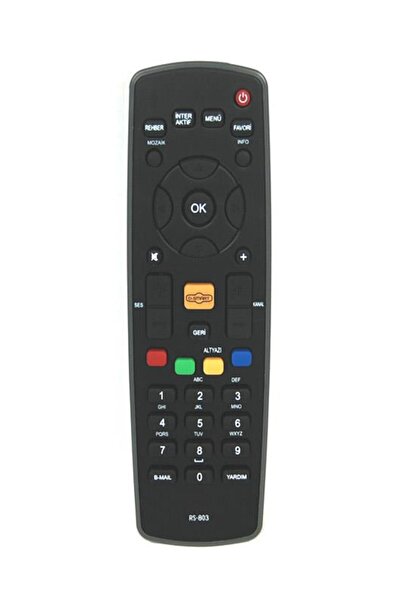 D-Smart Siyah Uydu Kumandası 811