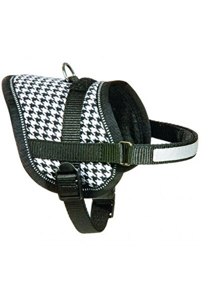 Genel Markalar Eeny Mini Köpek Göğüs Tasması Pepita 26-35 Cm