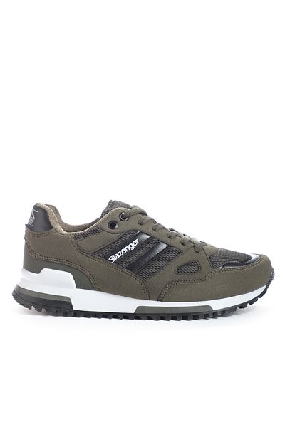 Slazenger Men's Sneakers - Maroon I Khaki Shoes