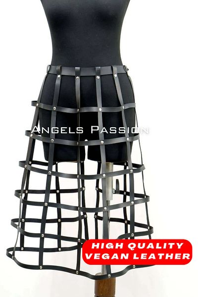 Angels Passion Δερμάτινη φούστα, φούστα Cosplay