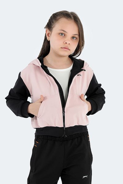 Slazenger Hanorac pentru fete roz