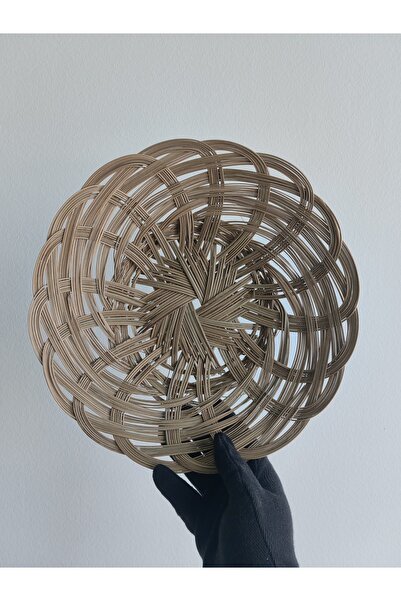 Seashell Rio Handmade Natural Wicker Basket - 30 cm Diameter