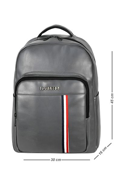 barberri Υψηλής ποιότητας 45x30x16cm Σακίδιο πλάτης με θήκη για σημειωματάριο - Στυλό και διπλό μπουκάλι νερού με επένδυση