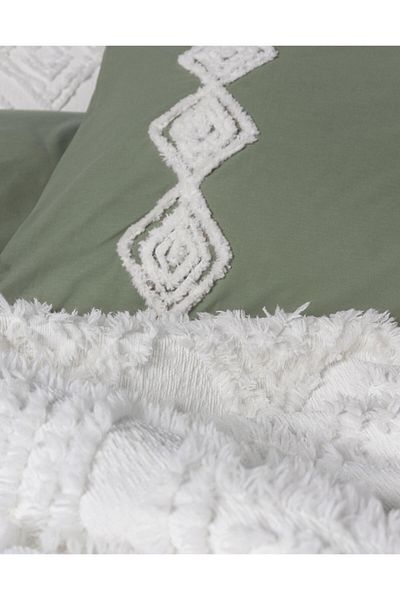 şirin eşyalarım Luke Cream Colored Double Bed Duvet Cover Set - Limi