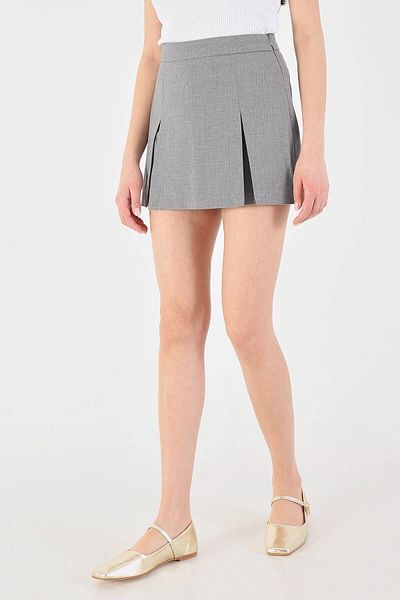 Addax Slit Mini Shorts Skirt E8353-P11