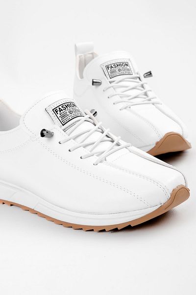 Lal Shoes & Bags Pantofi casual de damă Celosia cu dantelă din latex-alb