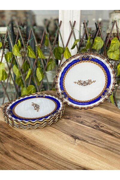 GÜRCÜGLASS Taç model servis tabağı