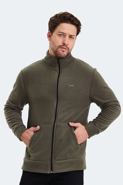 Slazenger Sansa Ανδρικό φλις Χακί