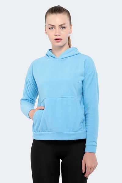 Slazenger Fleece pentru femei Sassa Albastru