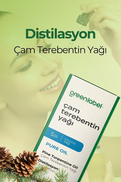Greenlabel Çam Terebentin Yağı %100 Doğal Ve Saf 50ml