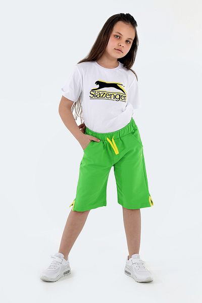 Slazenger باتون الأولاد السراويل الخضراء