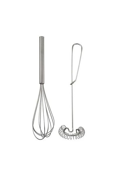 IKEA 2 Piece Stainless Steel Whisk Practical Kitchen Tools