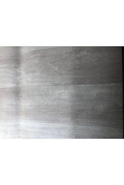 NET Desenli Pvc Zemin Kaplama En:100cm Boy:120cm Etrafı Dikili Muşamba Siyah Ahşap Desenli