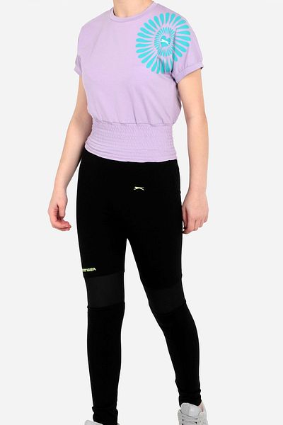 Slazenger Tricou pentru fetiță Porcıa Liliac