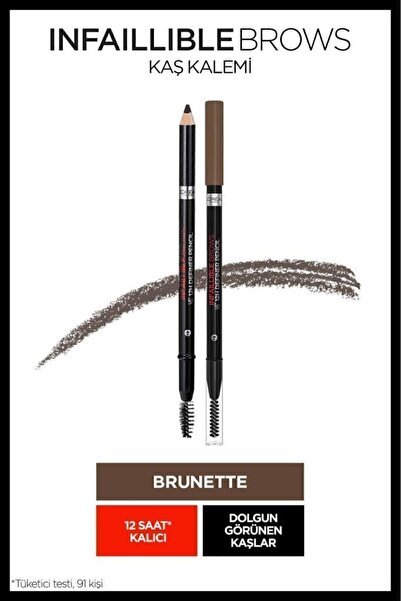 L'Oreal Paris Infaillible Brows Kaş Kalemi 03 Brunette