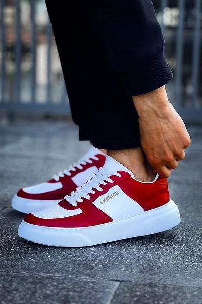 Chekich Kömen Ch087 Cbt Kenton Men's Red / White Shoes